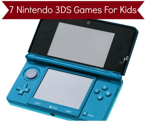 7 Nintendo 3DS Games For Kids | eBay