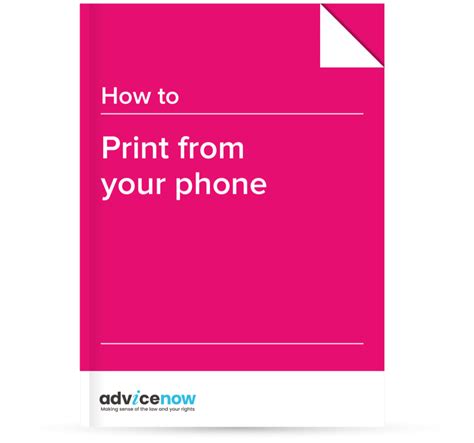 How to print from your phone | Advicenow