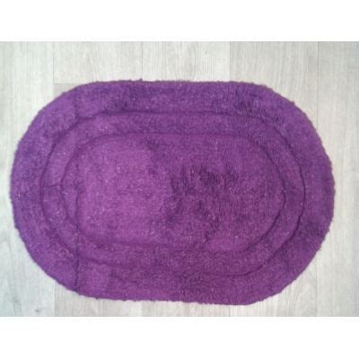 Tapis salle de bain coton Couleur Violet - Achat / Vente tapis bain ...