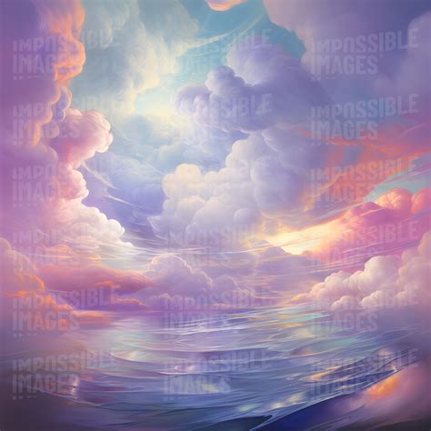 Iridescent clouds - Impossible Images - Unique stock images for commercial use.