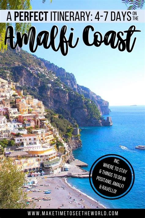 PERFECT Amalfi Coast Itinerary (4-7 Days) [in 2023!]