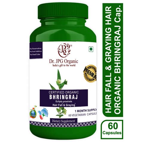 Bhringraj Capsules Buy Online For Hair Fall & Graying 100% Pure