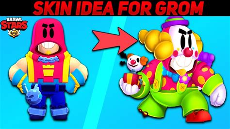 New Skin idea for Grom, Meg and Ash Brawl Stars || Brawl stars skin ...