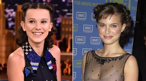 Twitter Thinks Millie Bobby Brown Is Young Natalie Portman's Doppelgänger | Teen Vogue