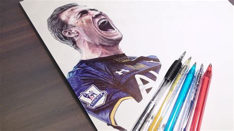 Harry Kane Pen Drawing on Behance