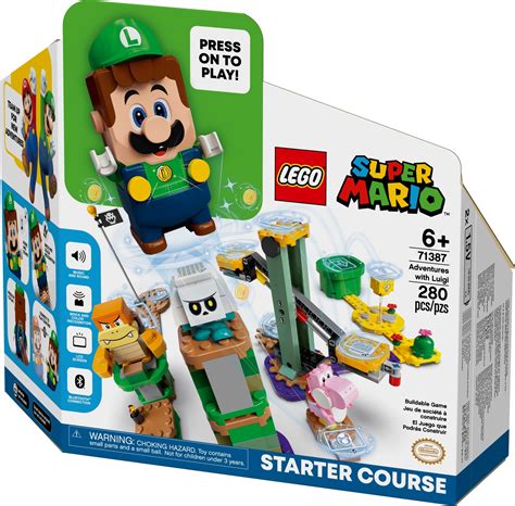 LEGO 71387 Adventures with Luigi Starter Course (Super Mario) - Kite ...