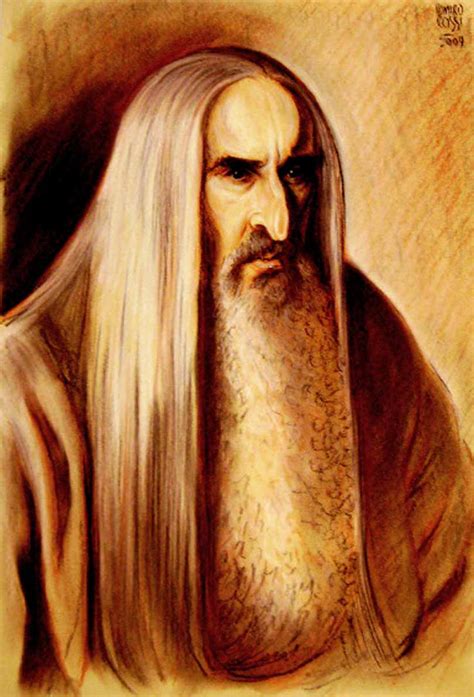 Saruman, the white by ramirorossi on DeviantArt