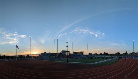 Mike Graber on Twitter: "Sunset Kingston Friday Night Lights football Cedar Rapids IA @KCRG ...