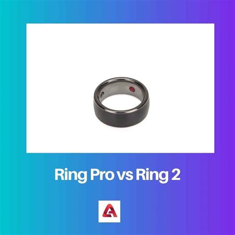 Difference Between Ring Pro and Ring 2