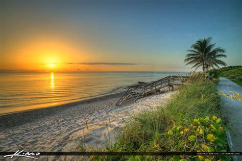 Florida Beach Sunrise at Tequesta | Royal Stock Photo