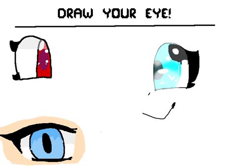 Pixilart - How i draw me eyes uwu by Idiots