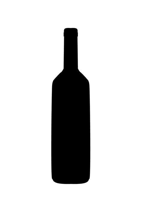 Free Wine Bottle Clipart Black And White, Download Free Wine Bottle Clipart Black And White png ...
