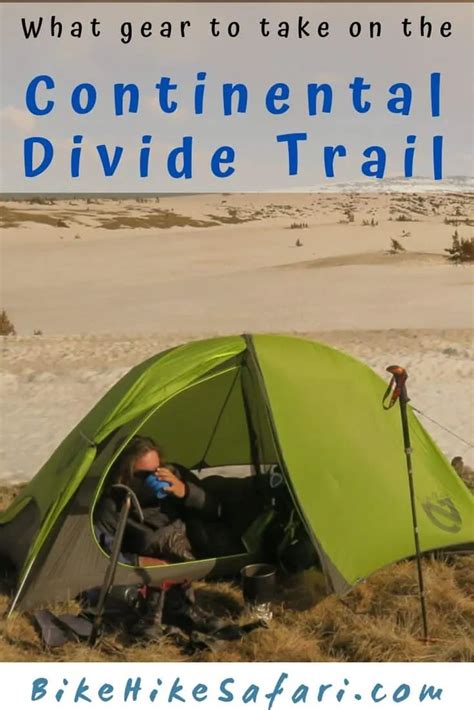 Continental Divide Trail (CDT) Gear List [2024] BikeHikeSafari