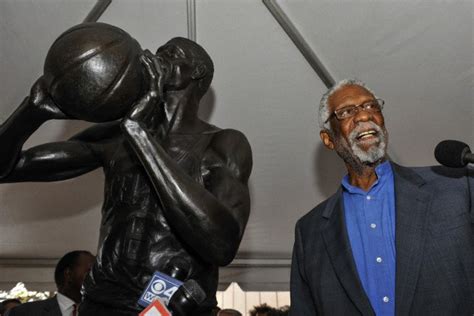 Bill Russell Statue Unveiled at City Hall – WEBN