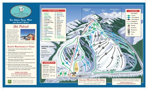 Soldier Mountain Trail Map | Liftopia