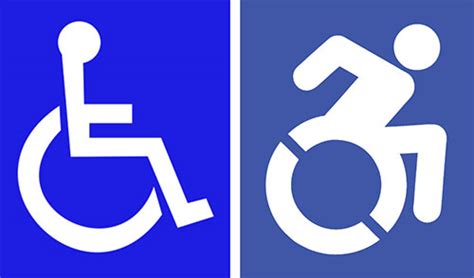 The "wheelchair" symbol gets an update | Logo Design Love