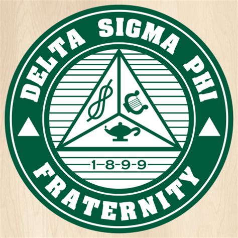 Delta Sigma Phi 1899 Fraternity SVG | Delta Sigma Phi vector File | Delta Sigma Phi Circle Svg ...