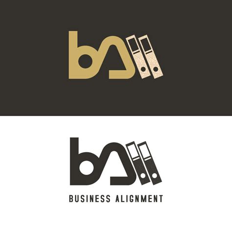 Business Alignment Logo Design on Behance