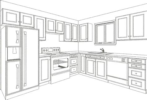 Plan your Kitchen with drawings from Canadiana Kitchens - Cabinets in ...