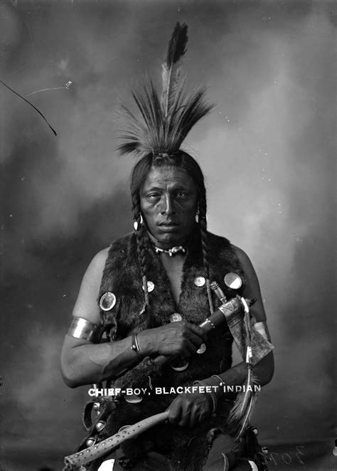 blackfeet indian | Chief-Boy - Blackfeet Indian - City of Vancouver ...