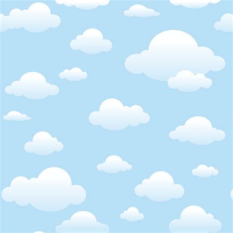 Papel De Parede Infantil Céu Azul Nuvens Adesivo 10m - 1341 - R$ 109,90 em Mercado Livre