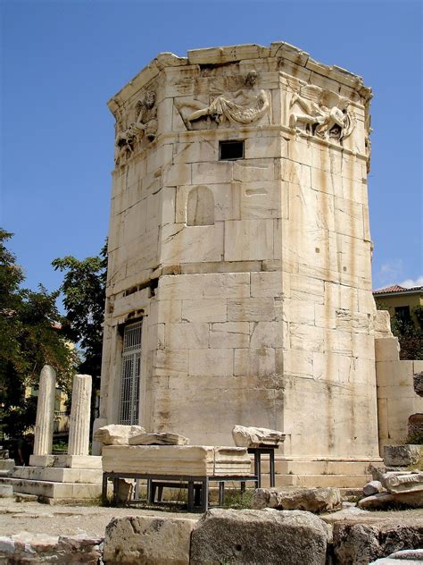 Tower of the Winds at Roman Agora in Athens, Greece - Encircle Photos