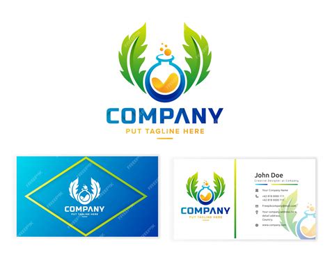 Premium Vector | Creative colorful science lab logo template