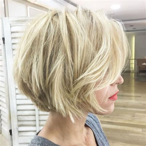 73. Messy Choppy Blonde Bob Choppy Bob Hairstyles, Short Layered ...