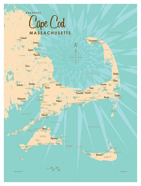 Map Of Cape Cod | Ruby Printable Map