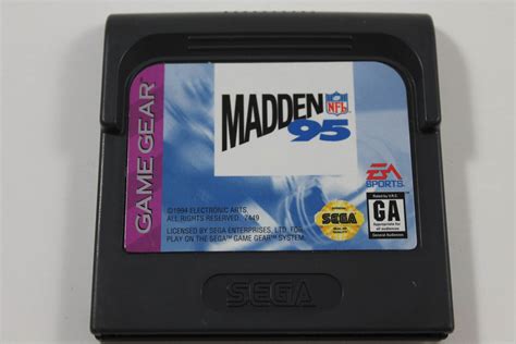 Madden 95 - Sega Game Gear