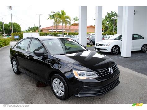 2016 Black Volkswagen Jetta S #114571148 | GTCarLot.com - Car Color Galleries