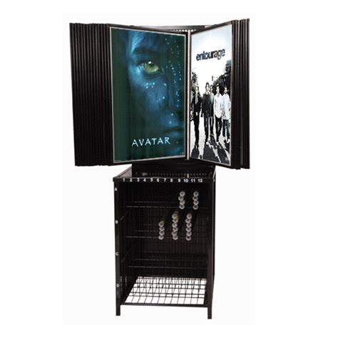 24 Panel Poster Display | Movie Poster Rack | Flip through Poster Display - Creative Store Solutions