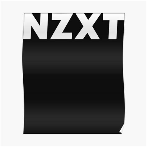 "Nzxt Logo Merchandise " Poster for Sale by AndrewKurzawa | Redbubble