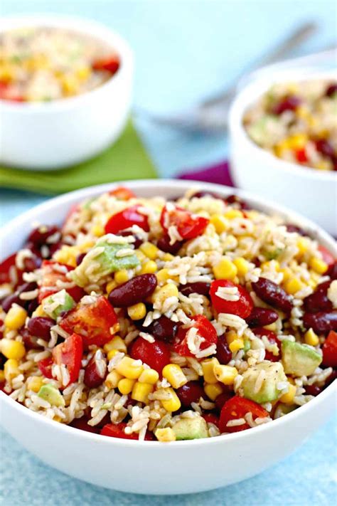 Brown Rice Salad Recipe - Veggies Save The Day