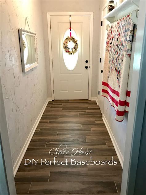 Clover House: DIY Perfect Baseboards