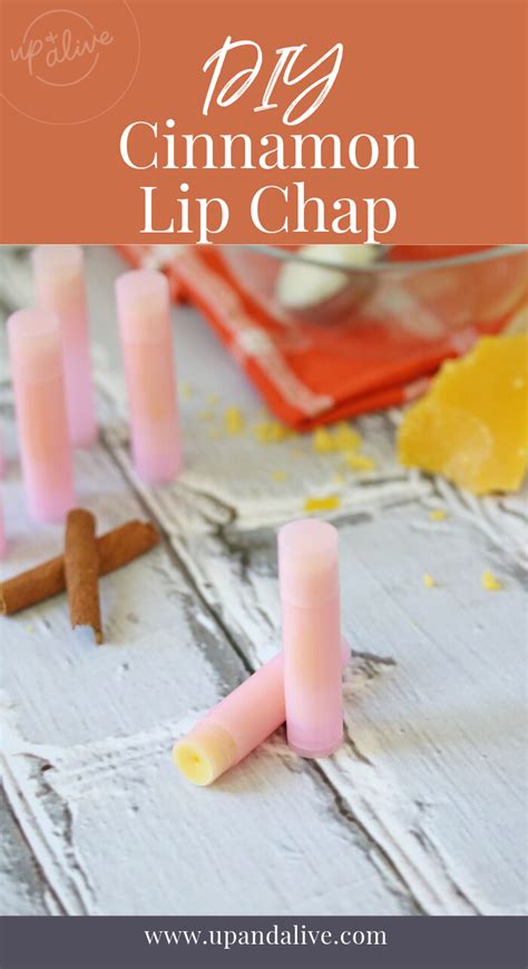 DIY Cinnamon Lip Chap | Diy cinnamon, Love food, Homemade spa