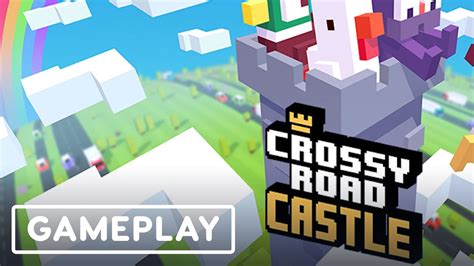 8 Minutes of Crossy Road Castle Gameplay - YouTube