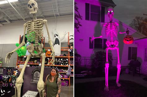 Home Depot 12-foot skeleton is Halloween 2020's most coveted item