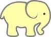 Baby Green Elephant Clip Art at Clker.com - vector clip art online, royalty free & public domain