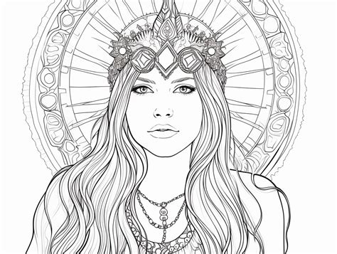 Hippie Coloring Pages: Top 8 Free Printable Designs
