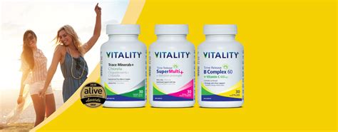 Vitality - Award Winning Vitamins and Supplements