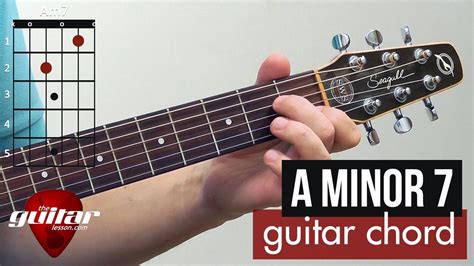 How to play the A minor 7 chord | Beginner guitar lesson - YouTube