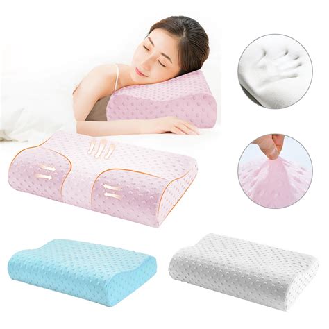 Aliexpress.com : Buy Urijk 3 Colors Memory Foam Pillow Orthopedic ...