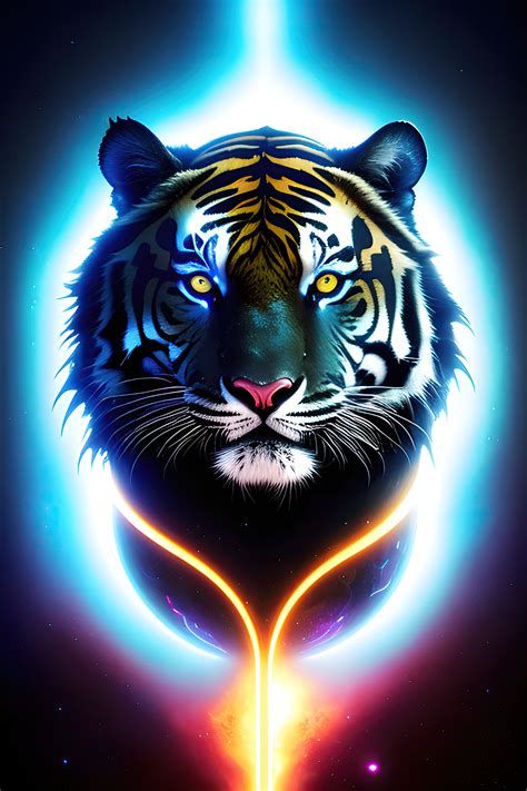 Space Tiger Wallpaper