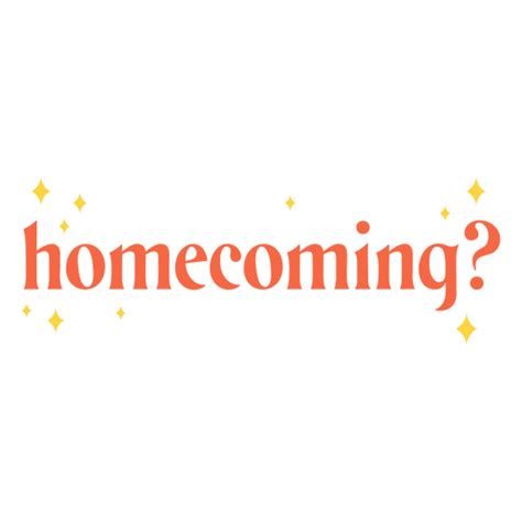 Simple Homecoming Proposal PNG & SVG Design For T-Shirts