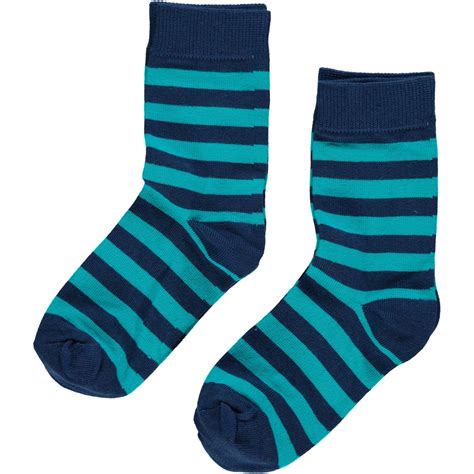 Maxomorra organic cotton stripy socks for children – 2 pairs | Uni and Jack