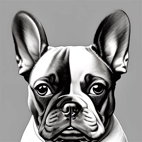 Cute French Bulldog Cartoon · Creative Fabrica