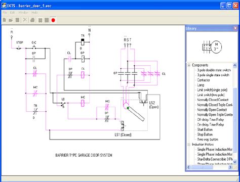 A barrier-gate system that is designed in ECSS | Download Scientific ...