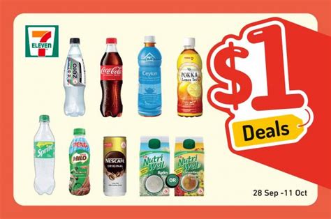 7-Eleven $1 Deals Promotion (28 Sep 2022 - 11 Oct 2022)