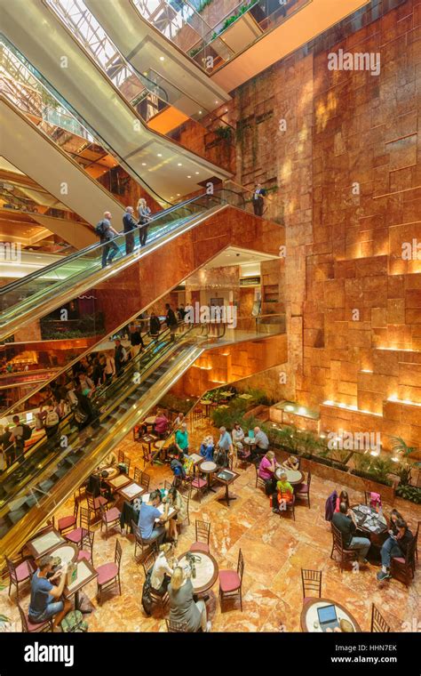 Trump tower interior hi-res stock photography and images - Alamy